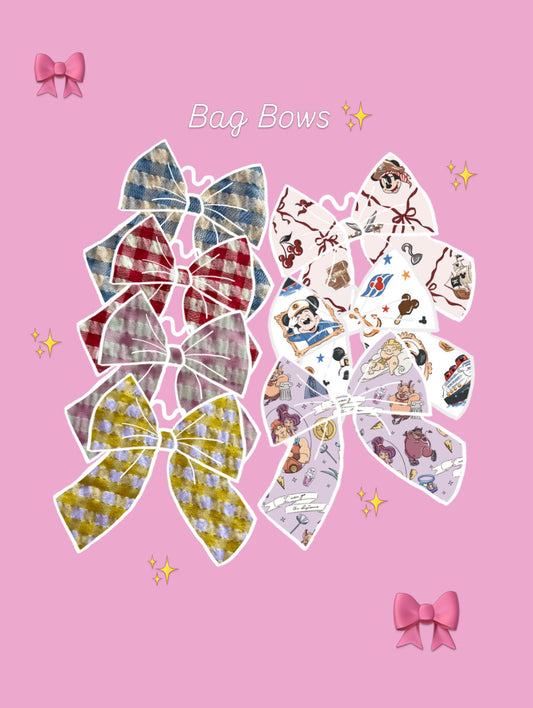 Bag Bows Mouse Prints