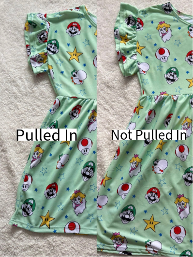 Peach and Pals Smock Dress