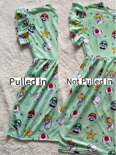 Peach and Pals Smock Dress