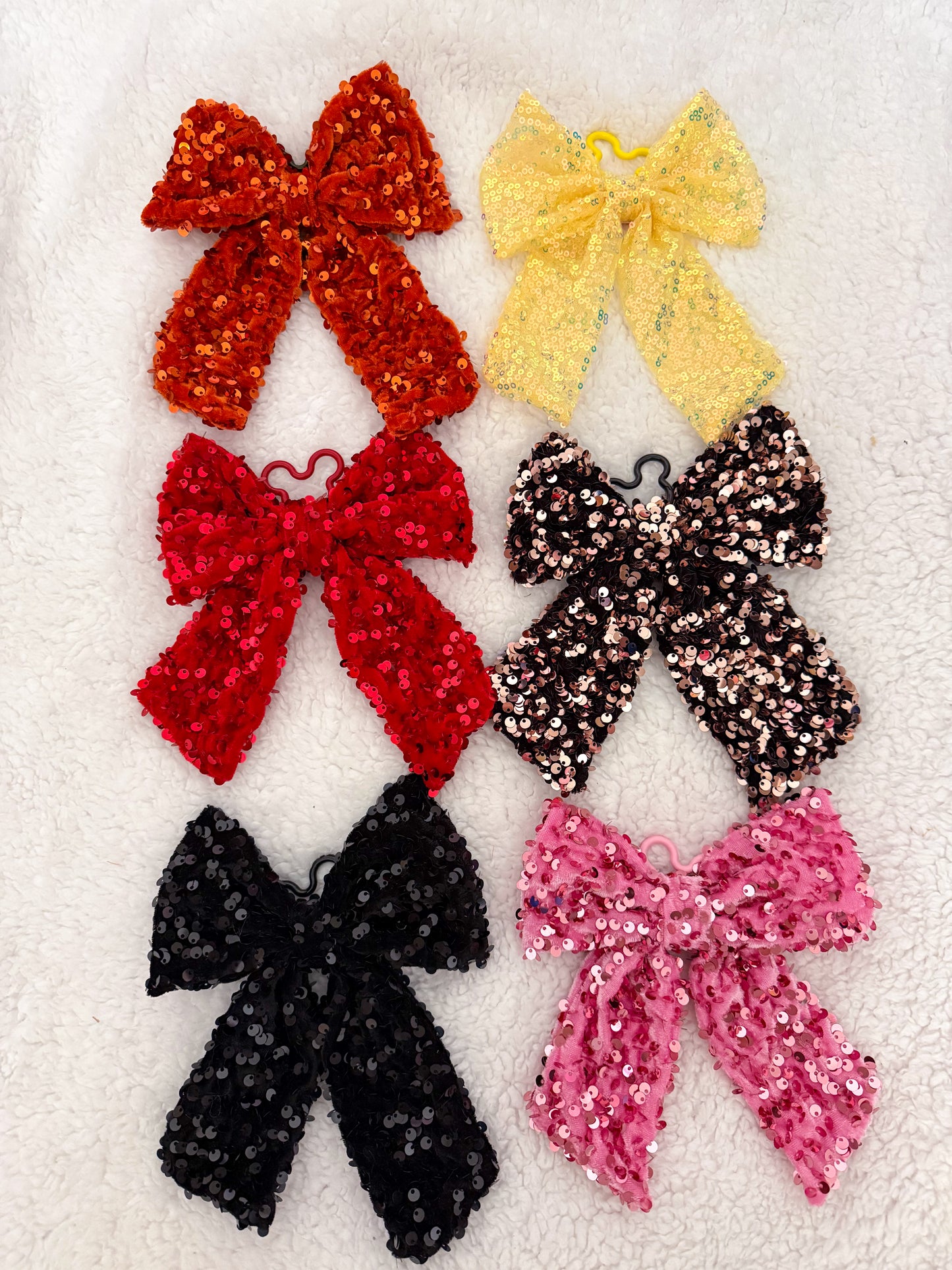 Bag Bows Sequin & Velvet