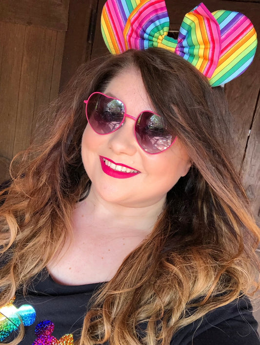 Disney Inspired Rainbow Pride Ears