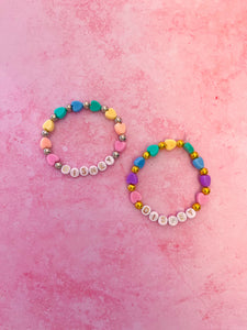 Disney Rainbow Heart Bracelet