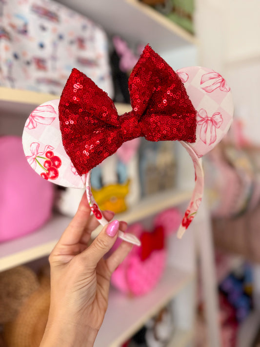 Bows & Cherries Ears