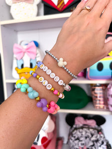 Disney Rainbow Heart Bracelet