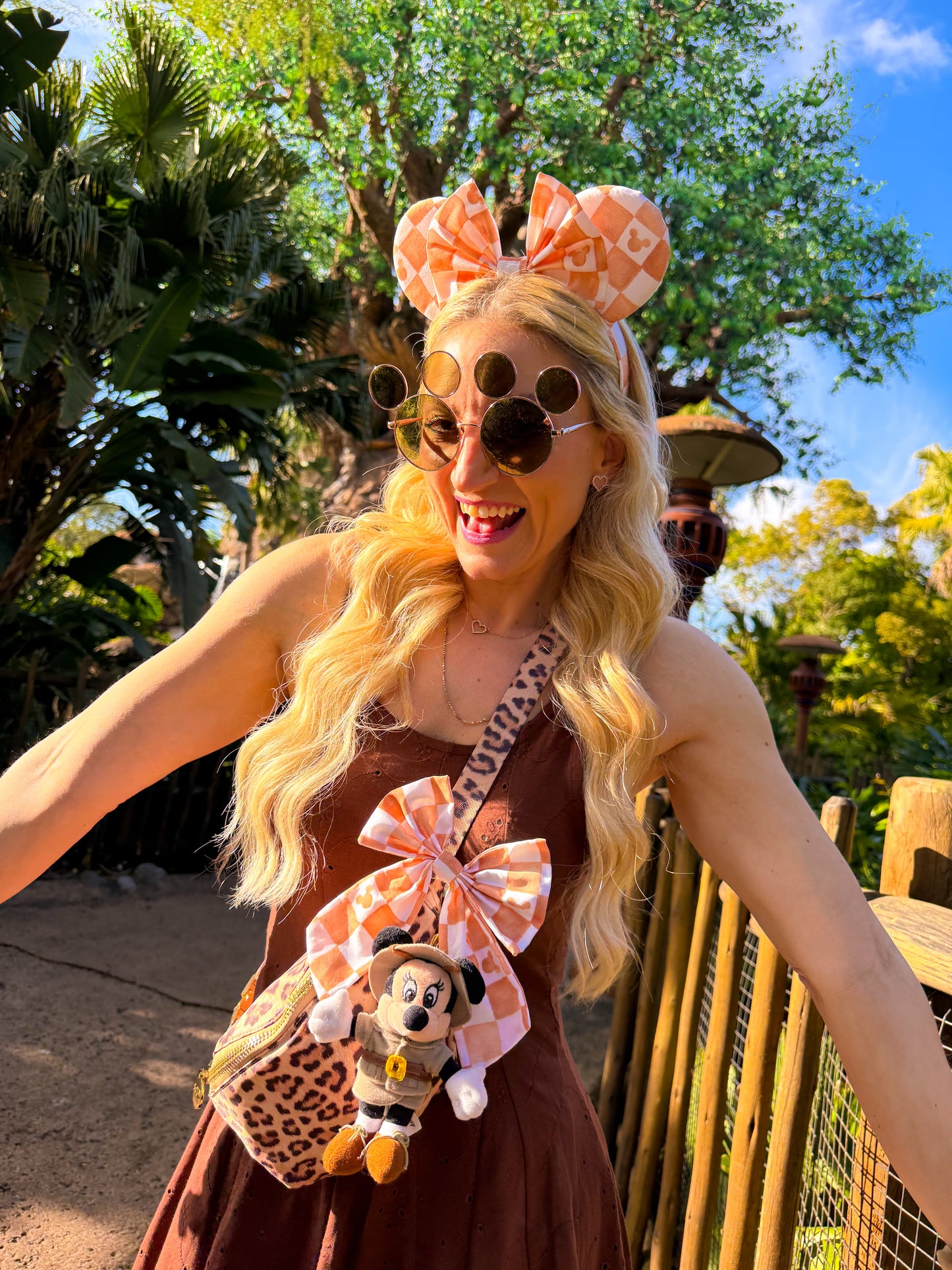 Nude Check Mouse Ears