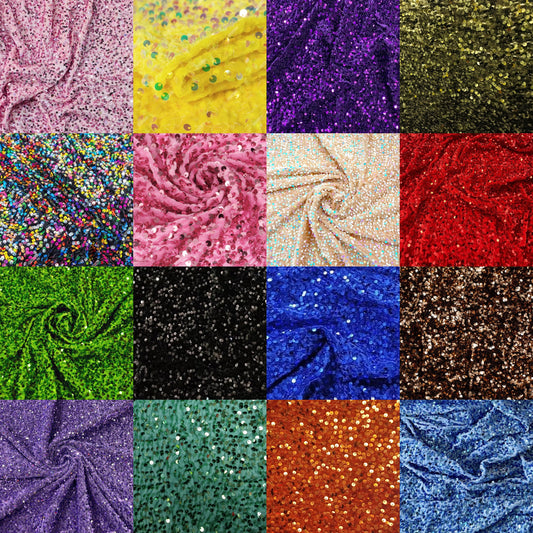 Hair Bows Sequin & Velvet