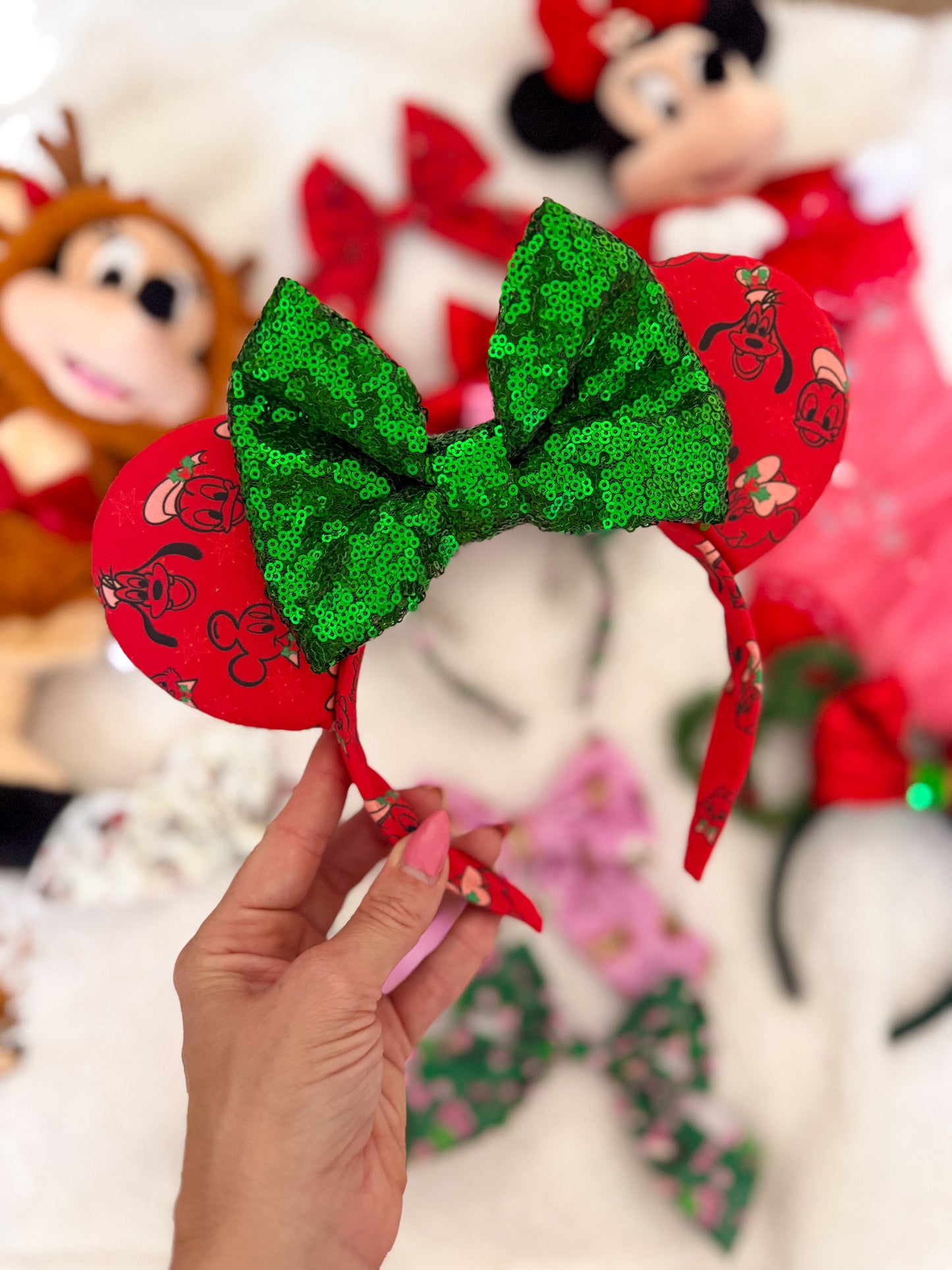 Christmas in July Sale Ears and Bows
