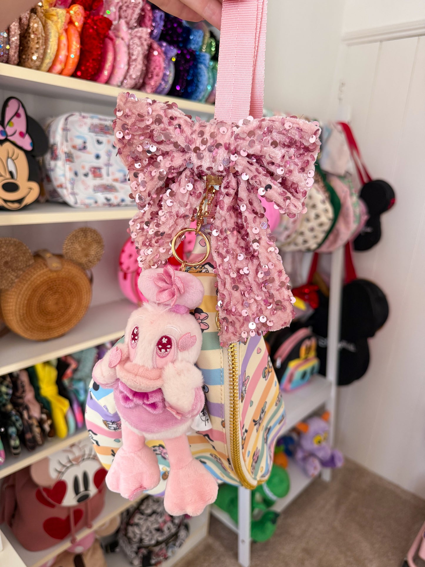 Bag Bows Sequin & Velvet