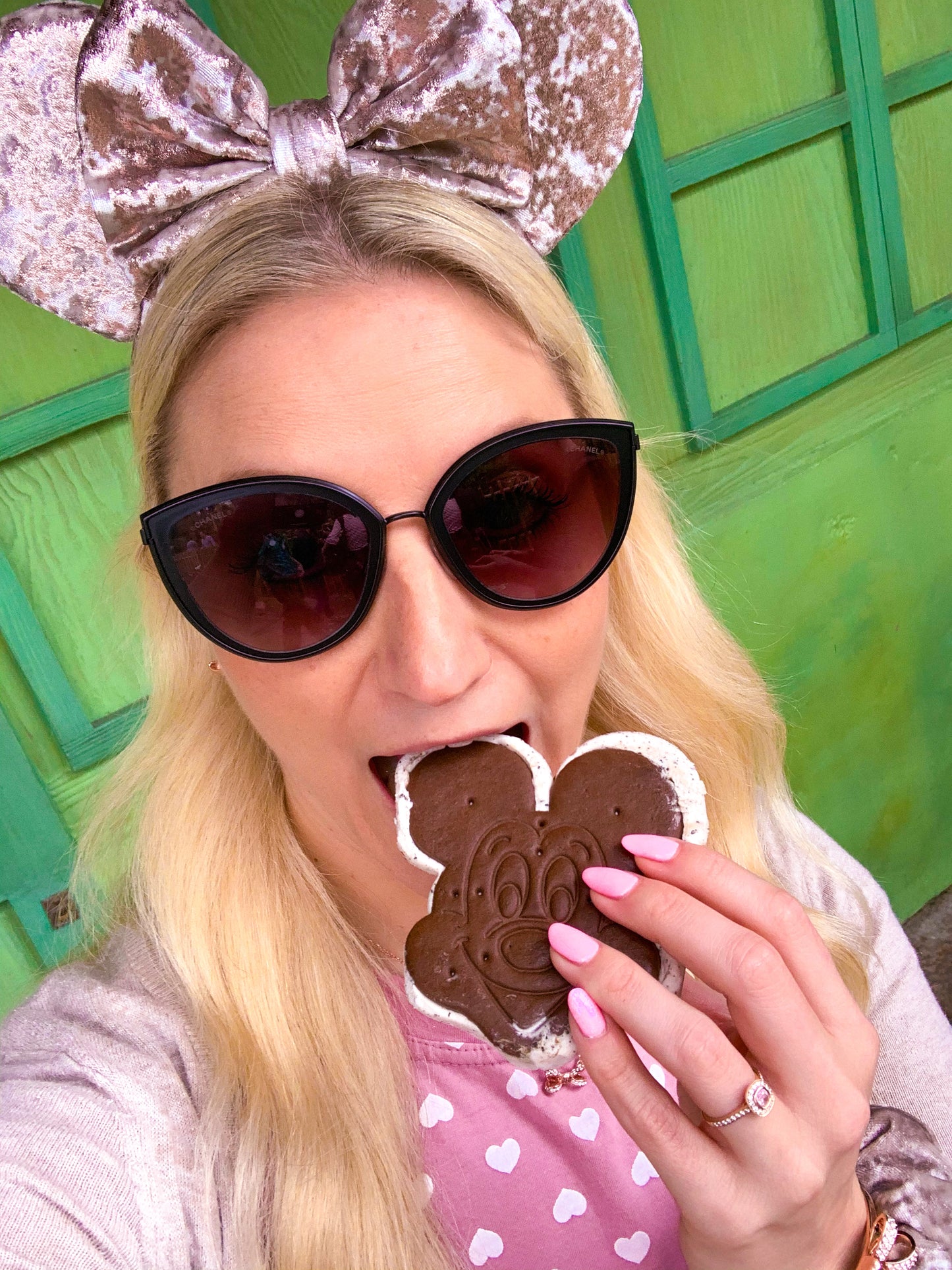 Velvet Rose Gold Ears