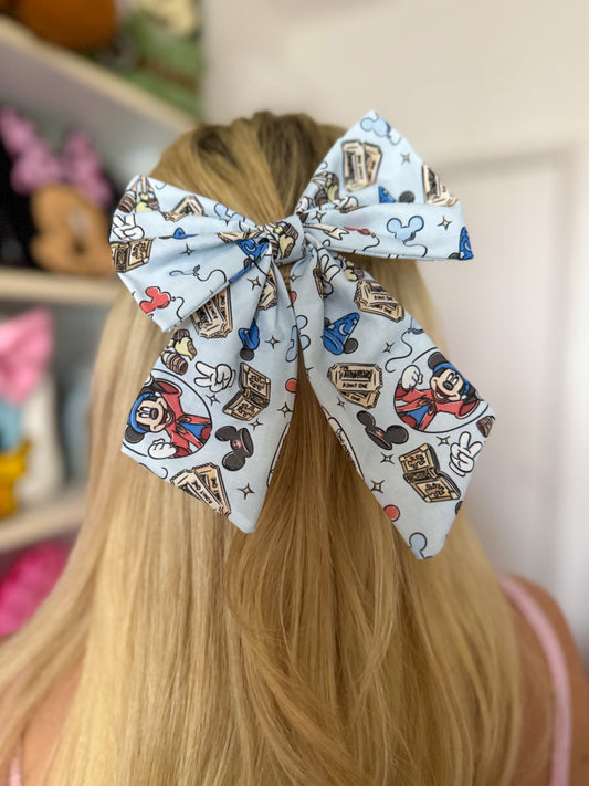 Hair Bows Mouse Prints