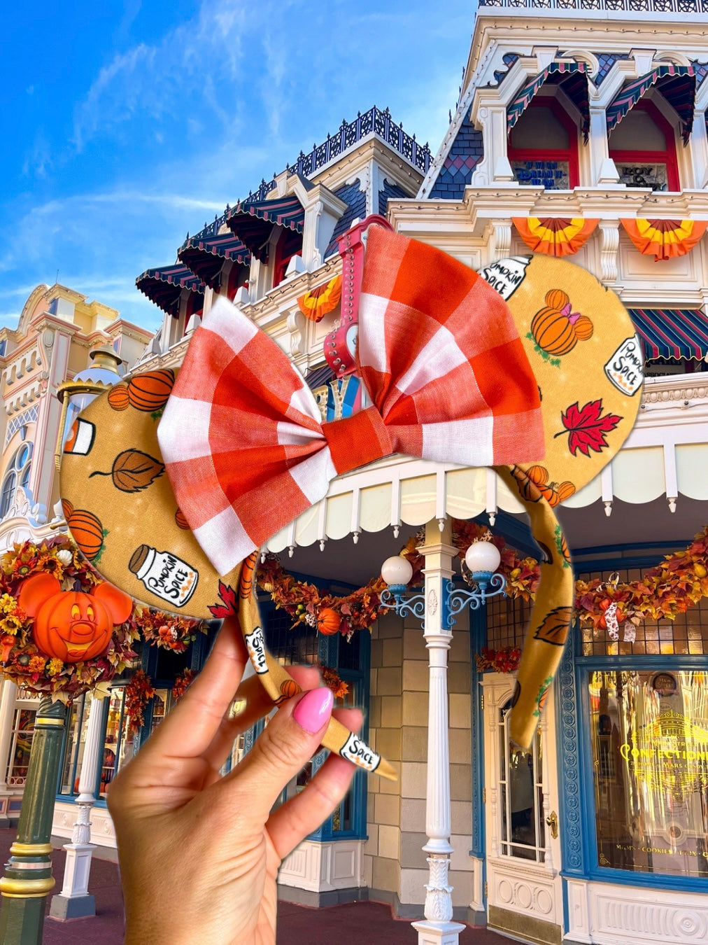 Halloween Pumpkin Spice Ears