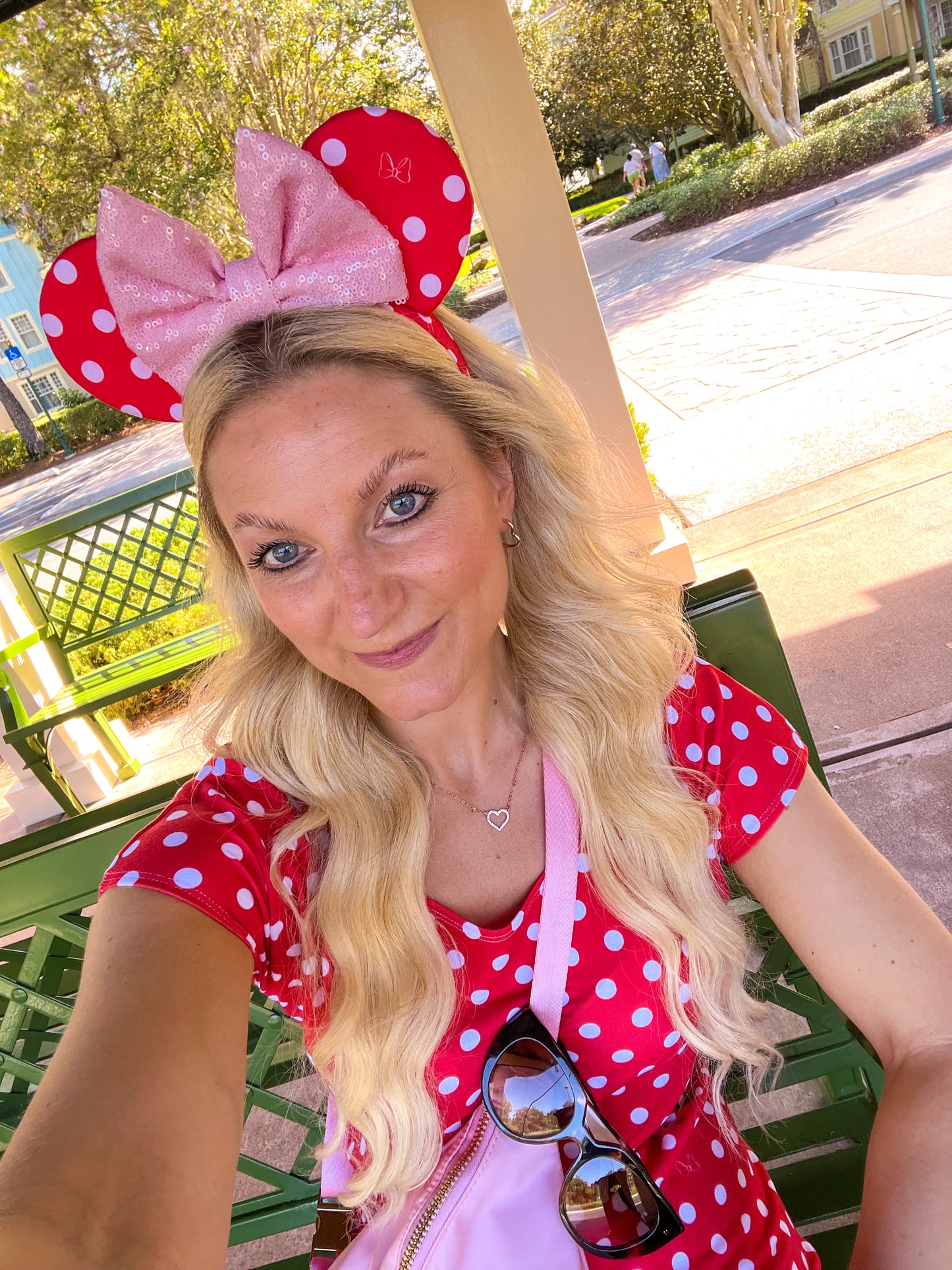 Red Polka Dot Mouse Ears