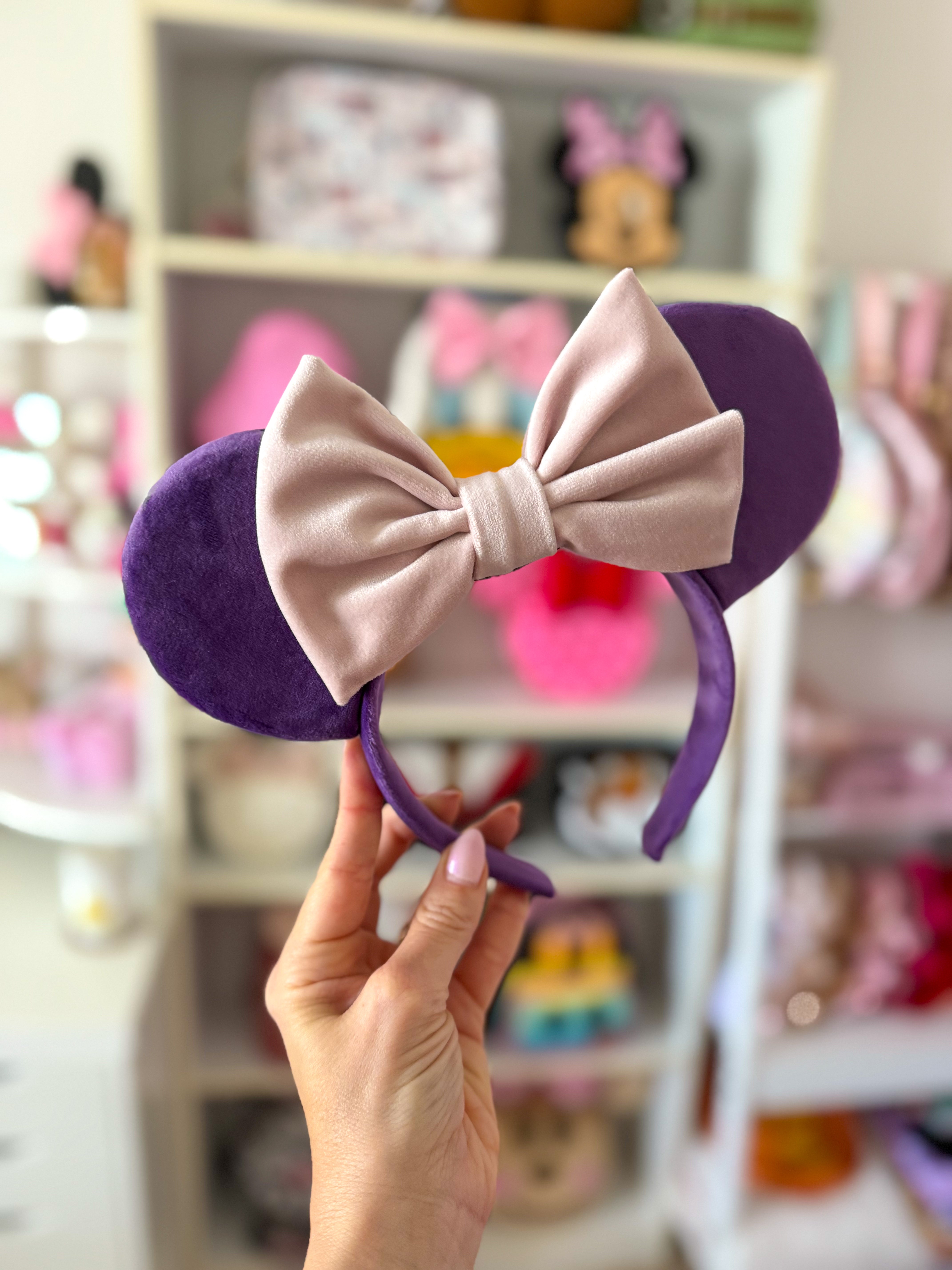 Purple Pink Velvet Ears