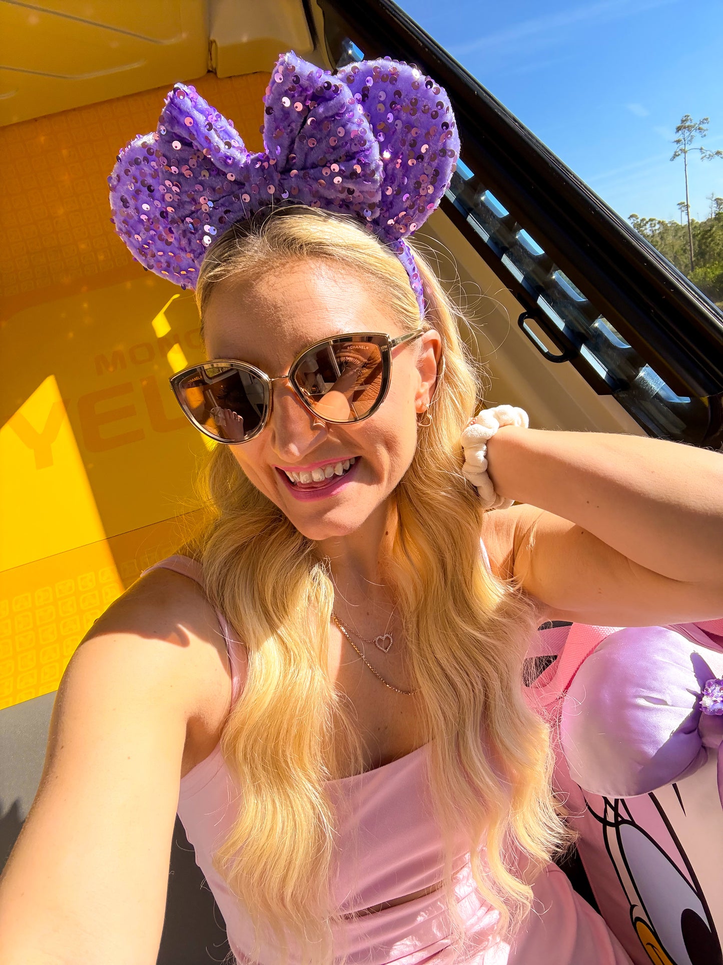 Lilac Sparkle Luxury Sequin Ears