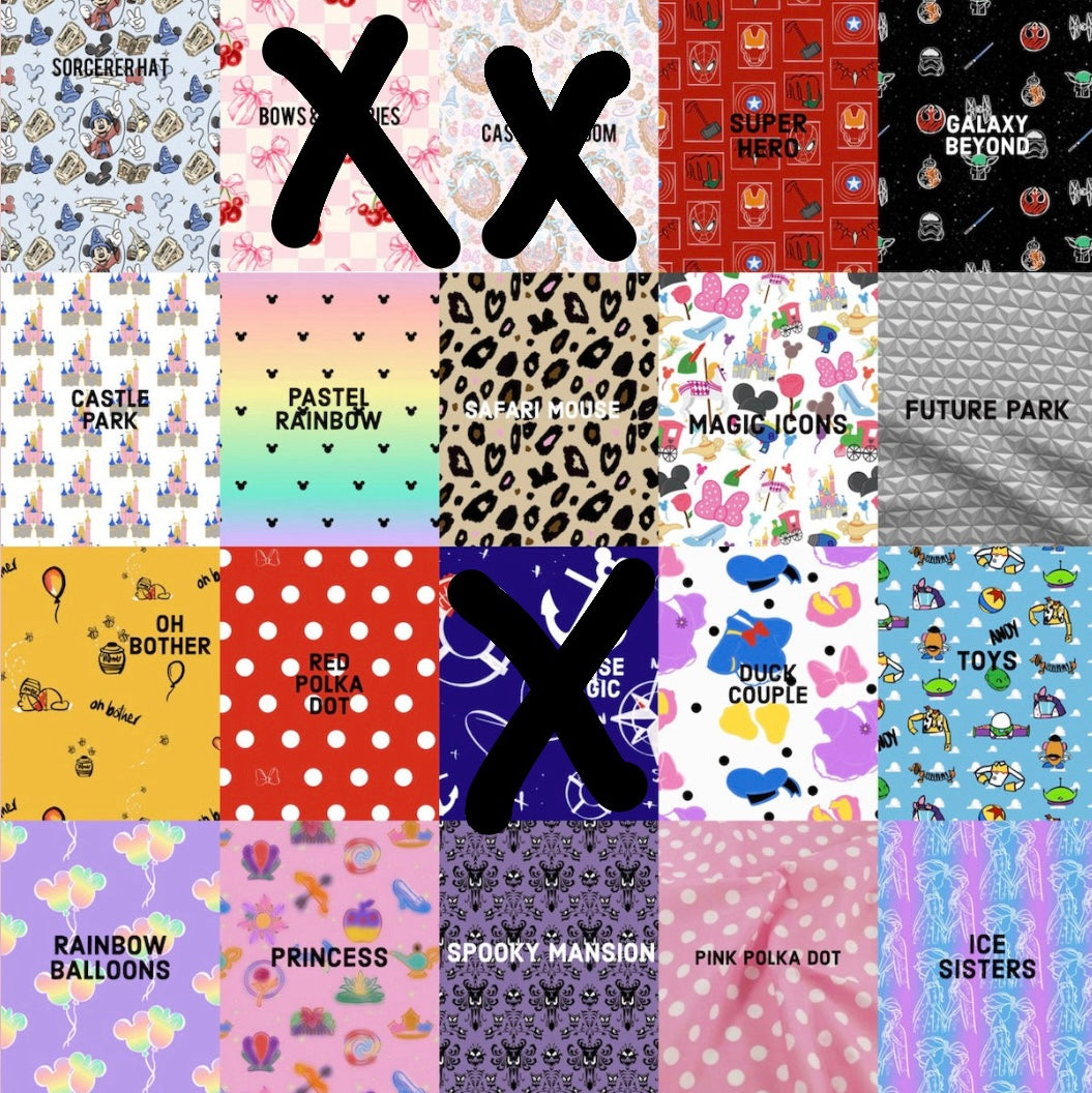 Bag Bows Mouse Prints