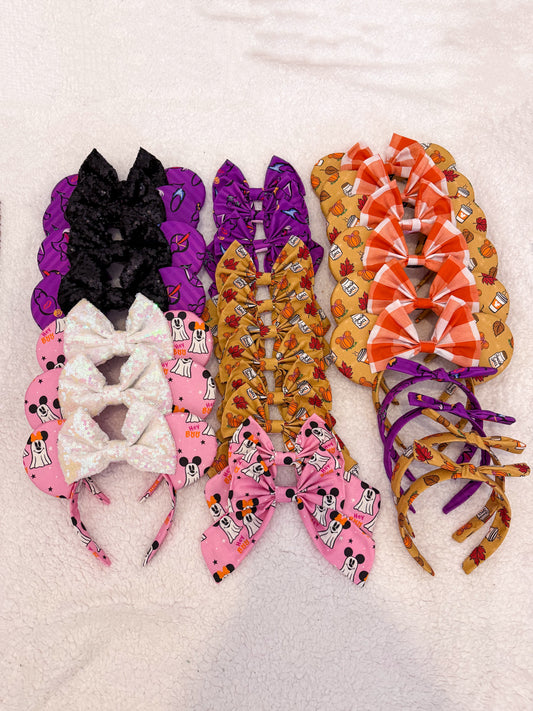 Ready to Ship Halloween Hair Accessories