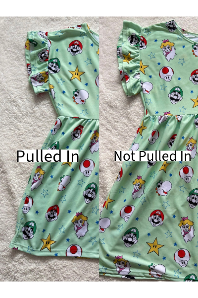 Peach and Pals Smock Dress