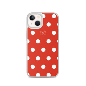 Disney Inspired Minnie Mouse Polka Dot Phone Case