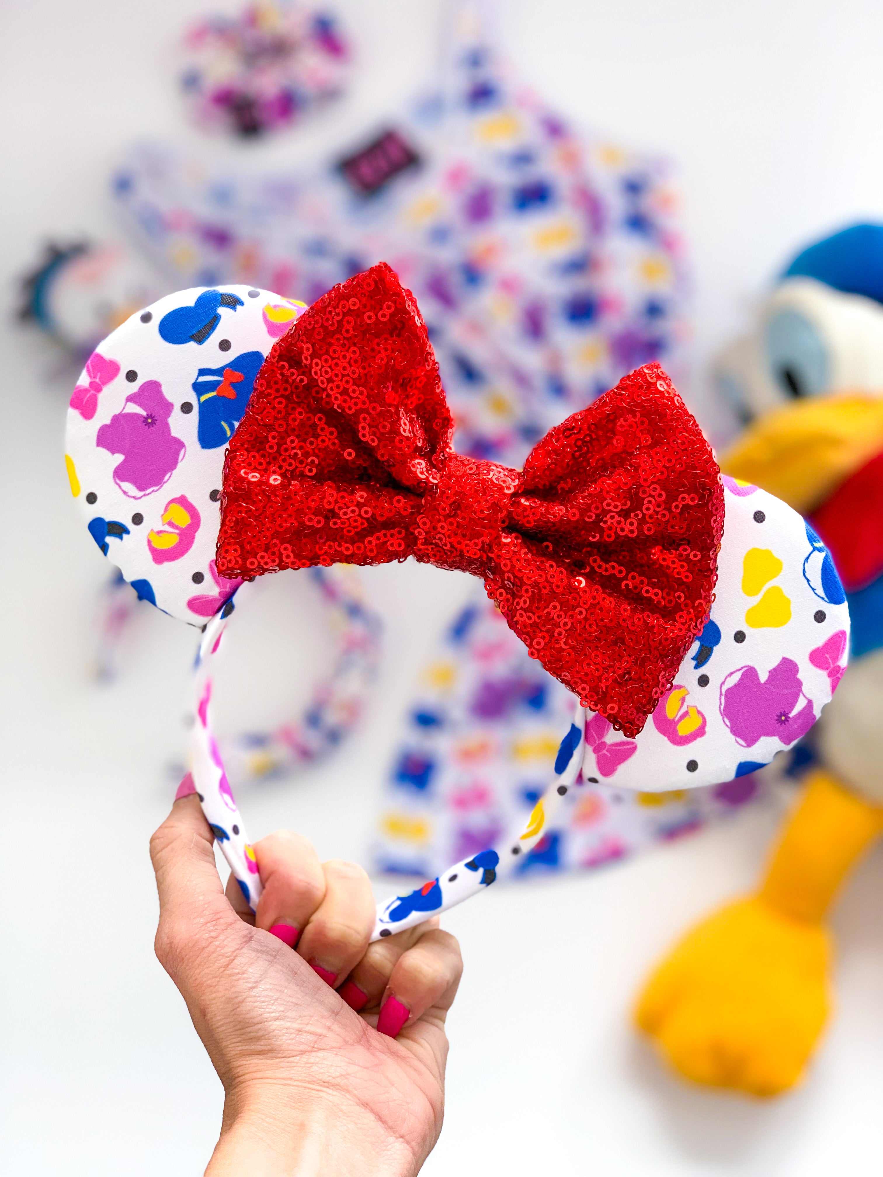 Disney Inspired Donald and Daisy Duck Ears