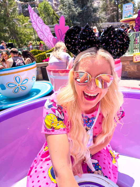 Disney Inspired Black Luxury Sequin Ears