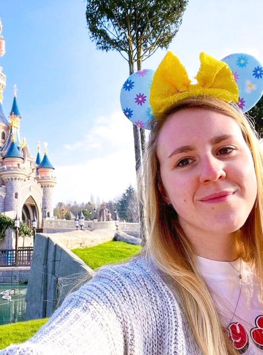 Disney Inspired Minnie Mouse Flowers Ears