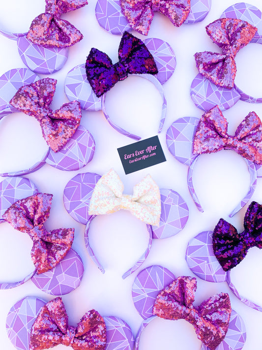 Disney Inspired Purple Galactic Wall Ears