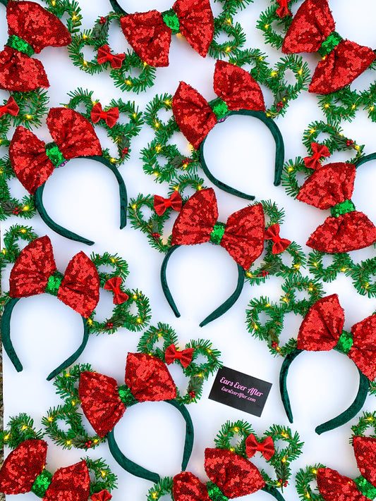 Christmas Wreath Ears