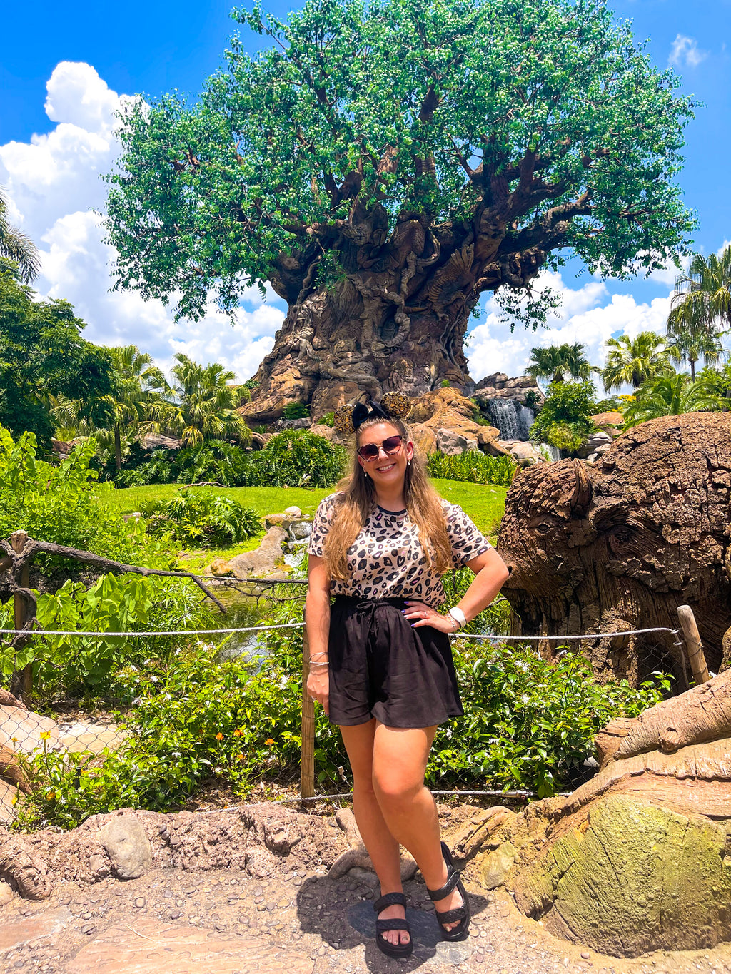 Disney Inspired Safari Mickey Minnie Animal Kingdom T'Shirt
