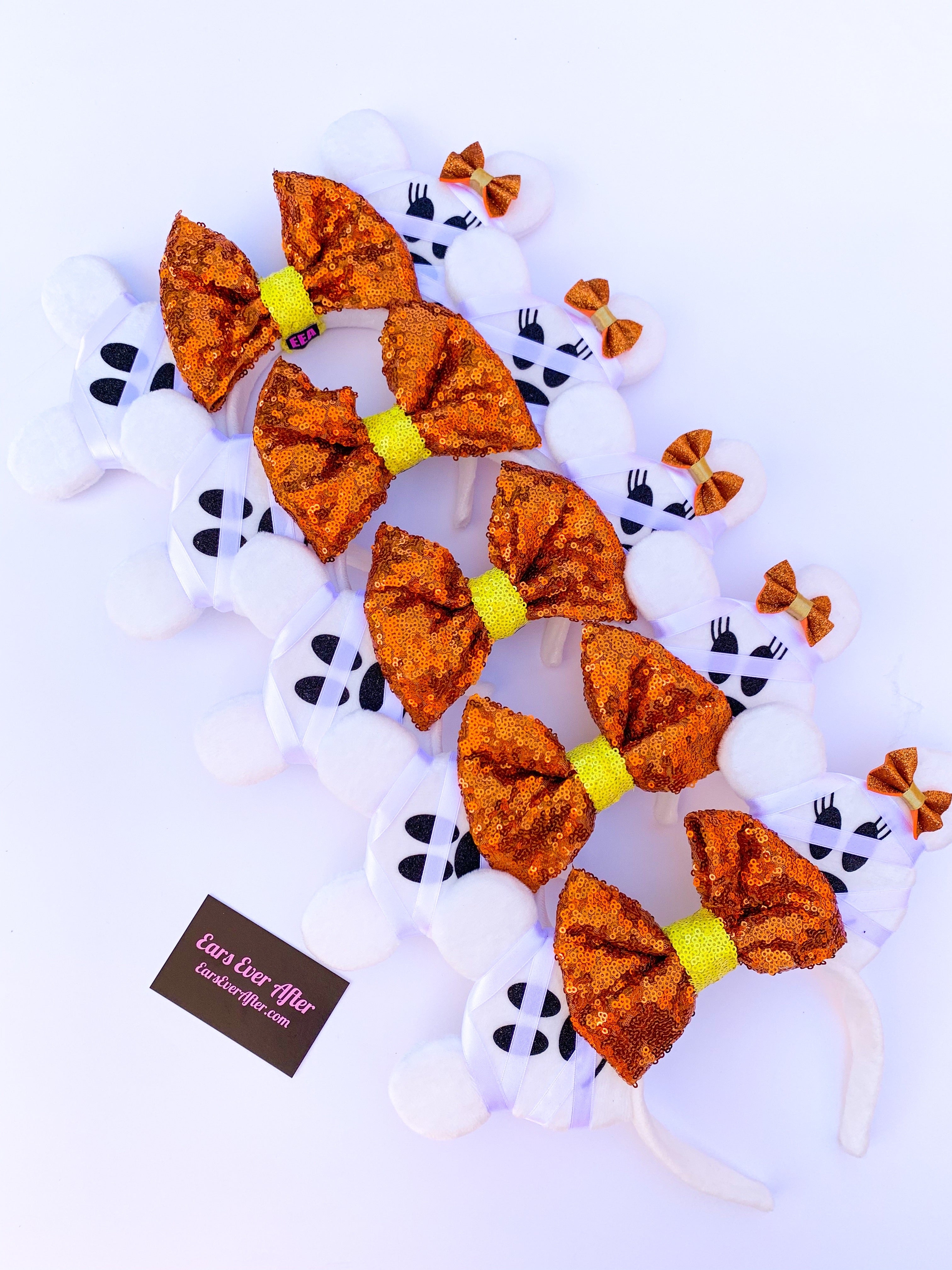 Halloween Mummy Mice Ears