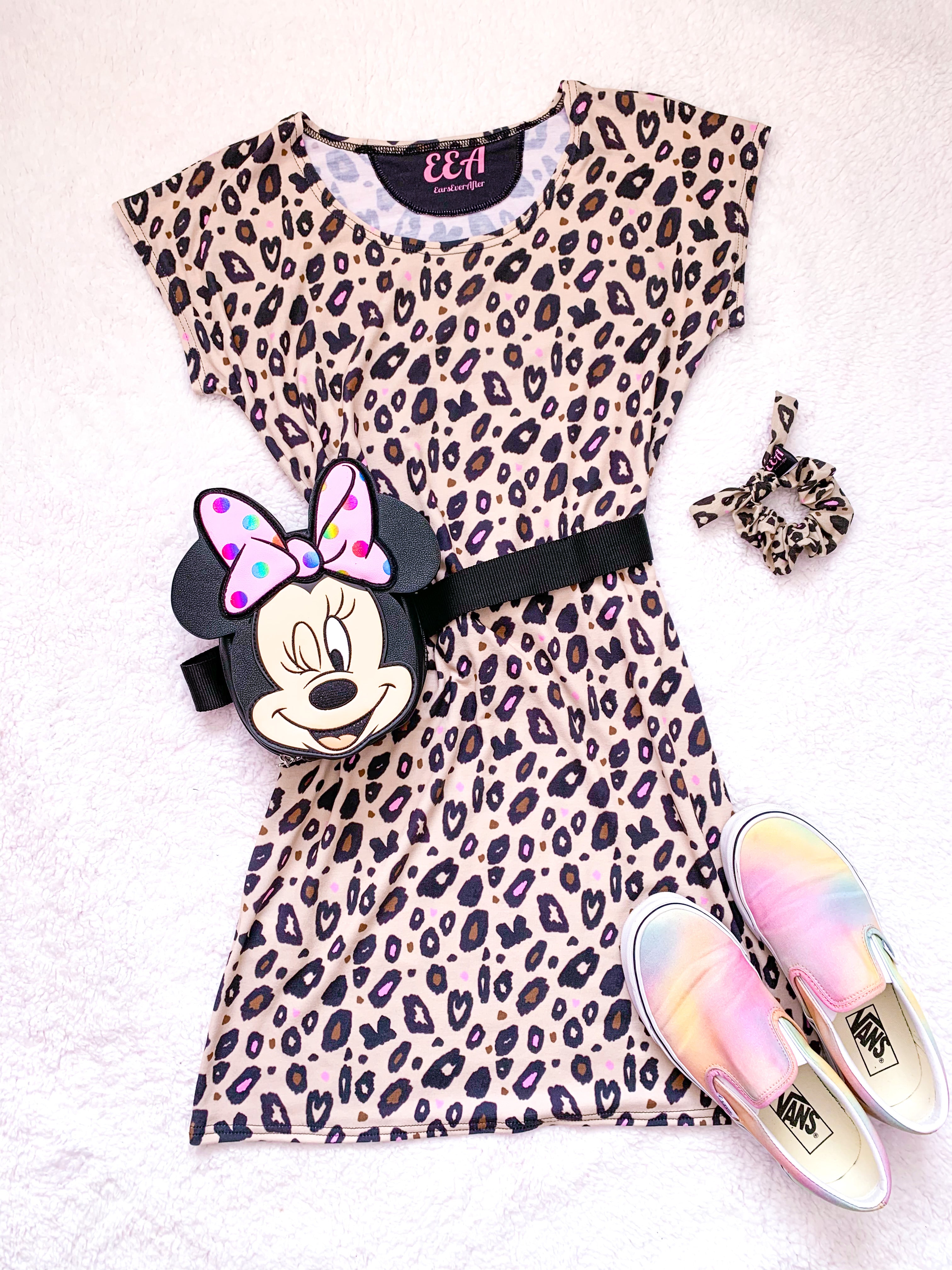 Disney Inspired Safari Mickey Minnie Animal Kingdom Dress