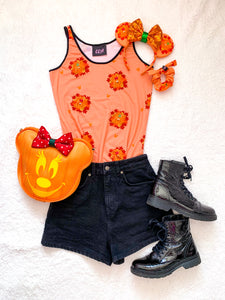 Halloween Pumpkin Mouse Vest Ladies