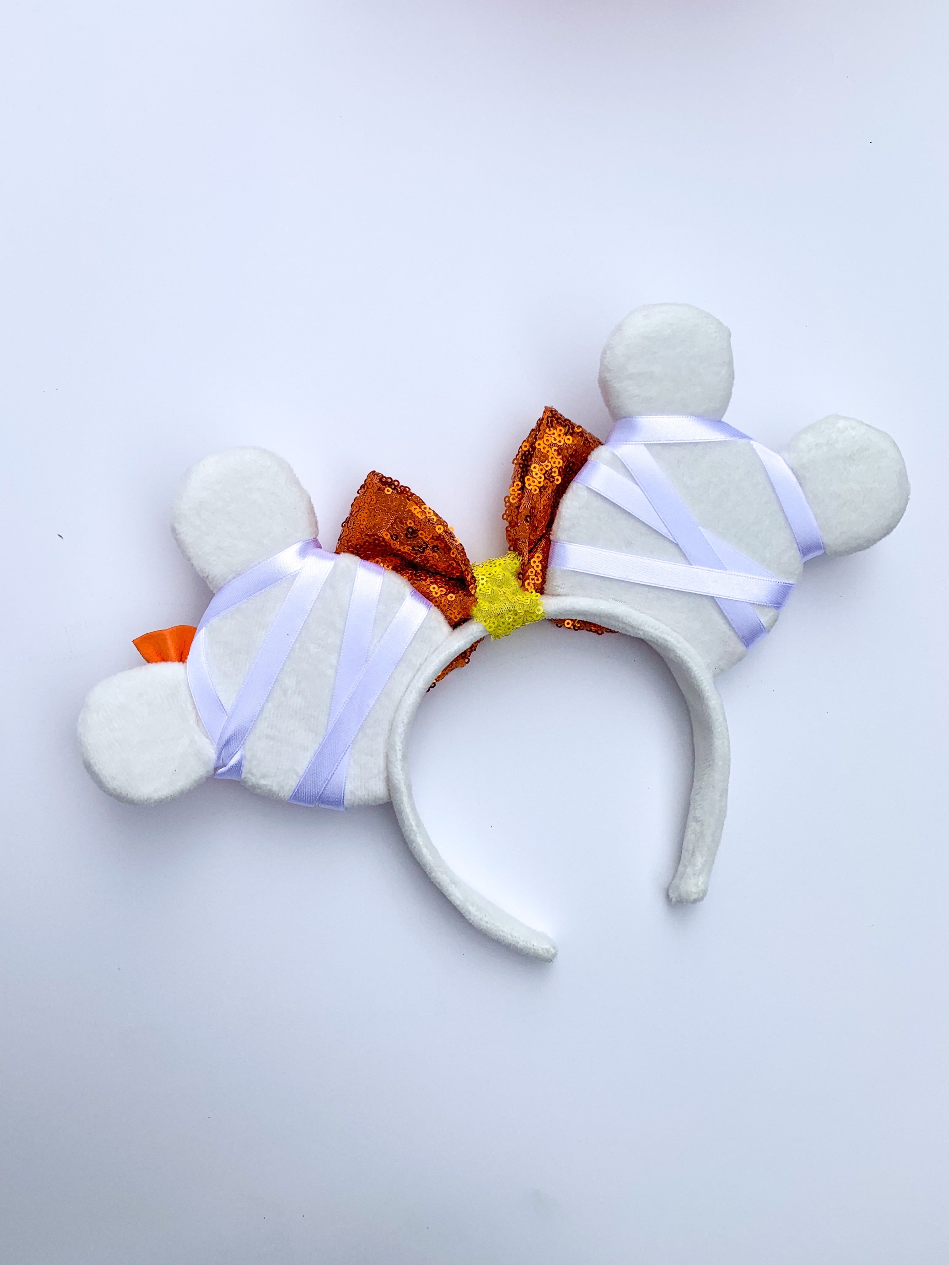 Halloween Mummy Mice Ears